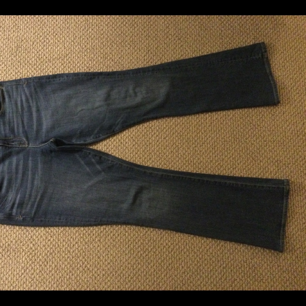 AMERICAN EAGLE SUPER STRETCH SKINNY KICK BOOT CUT